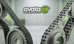 Courroie crantée et courroie à chaîne, deux solutions pour la transmission de puissance automobile, présentées par Avatacar.
